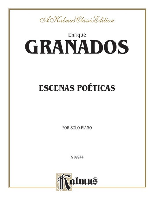Escenas Poeticas For Solo Piano