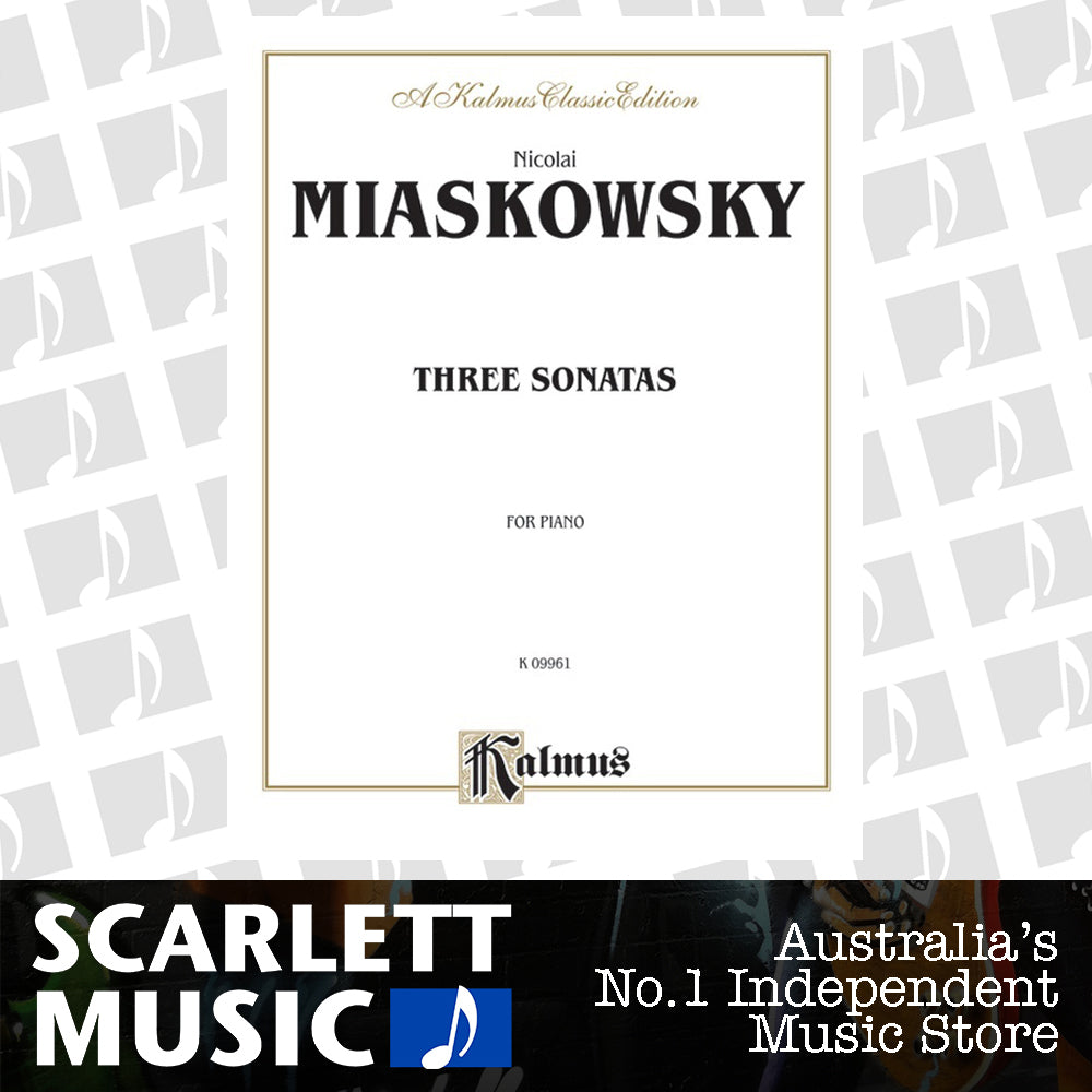 3 Sonatas Piano Sheet Music — view 2