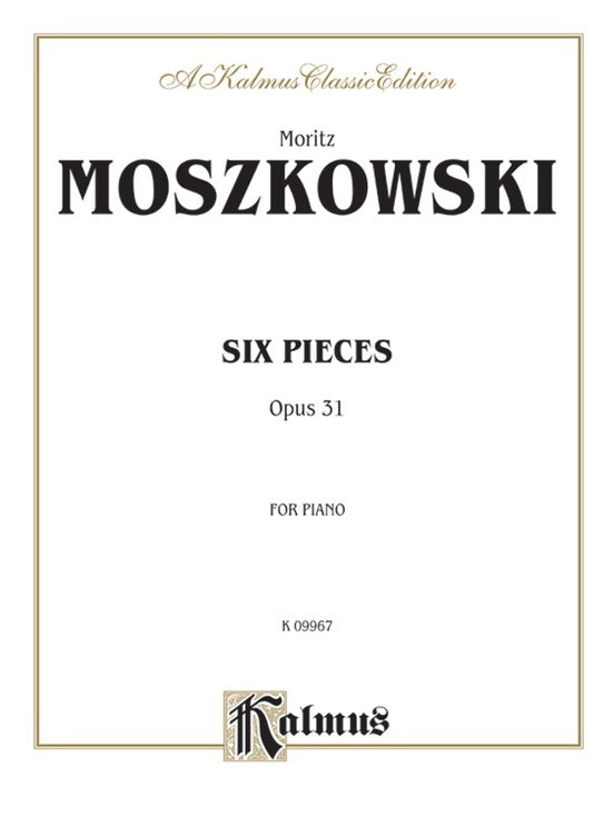 6 Pieces Piano Sheet Music