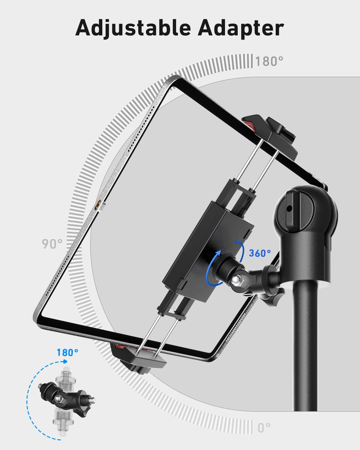KraftGeek Capsule LITE Music Stand Concerto Combo with Carry Bag and LumiLight — view 4