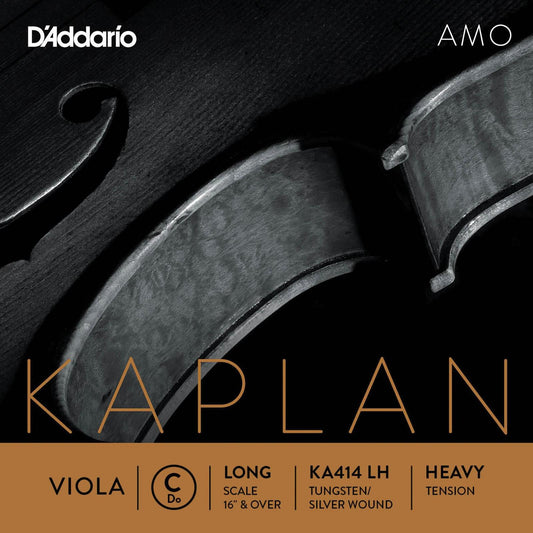 D'Addario Kaplan Amo Viola C String, Long Scale, Heavy Tension
