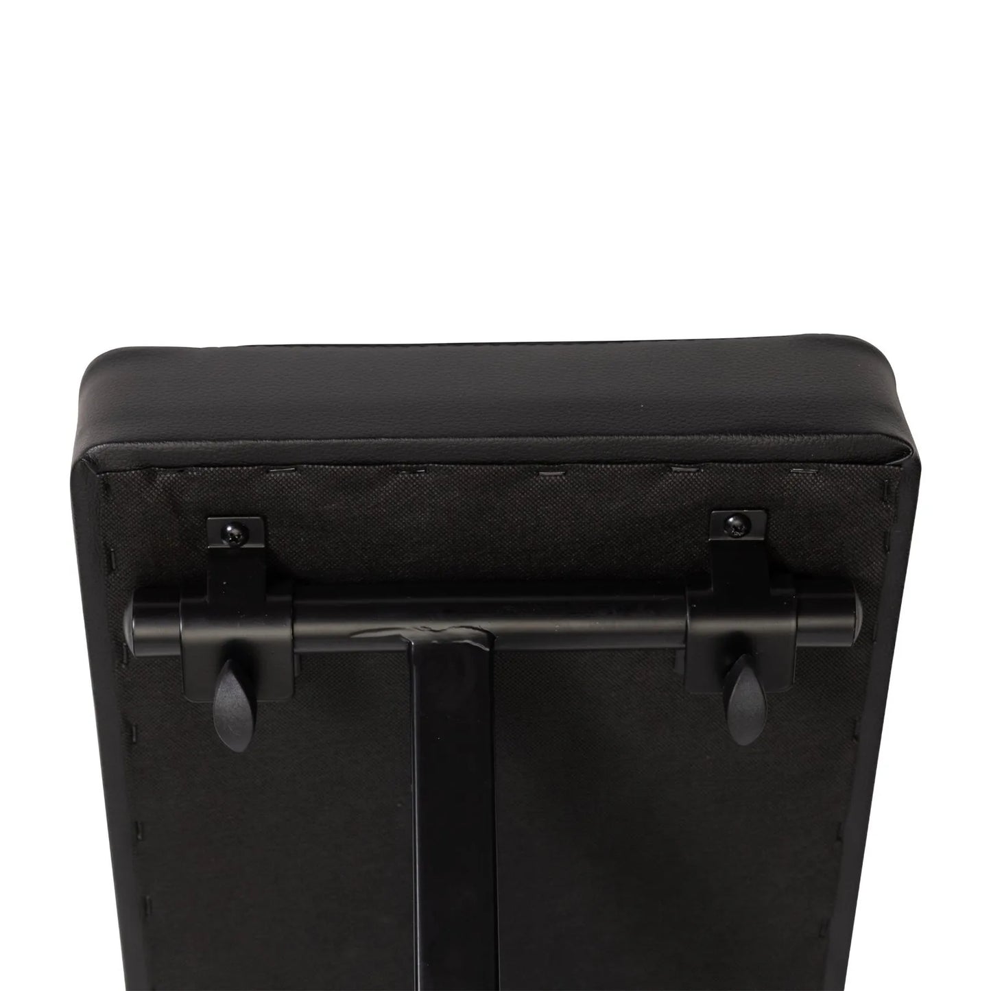 Crown KB-017-BLK Large Folding Keyboard Bench Stool with Foam-Padded Seat — view 2