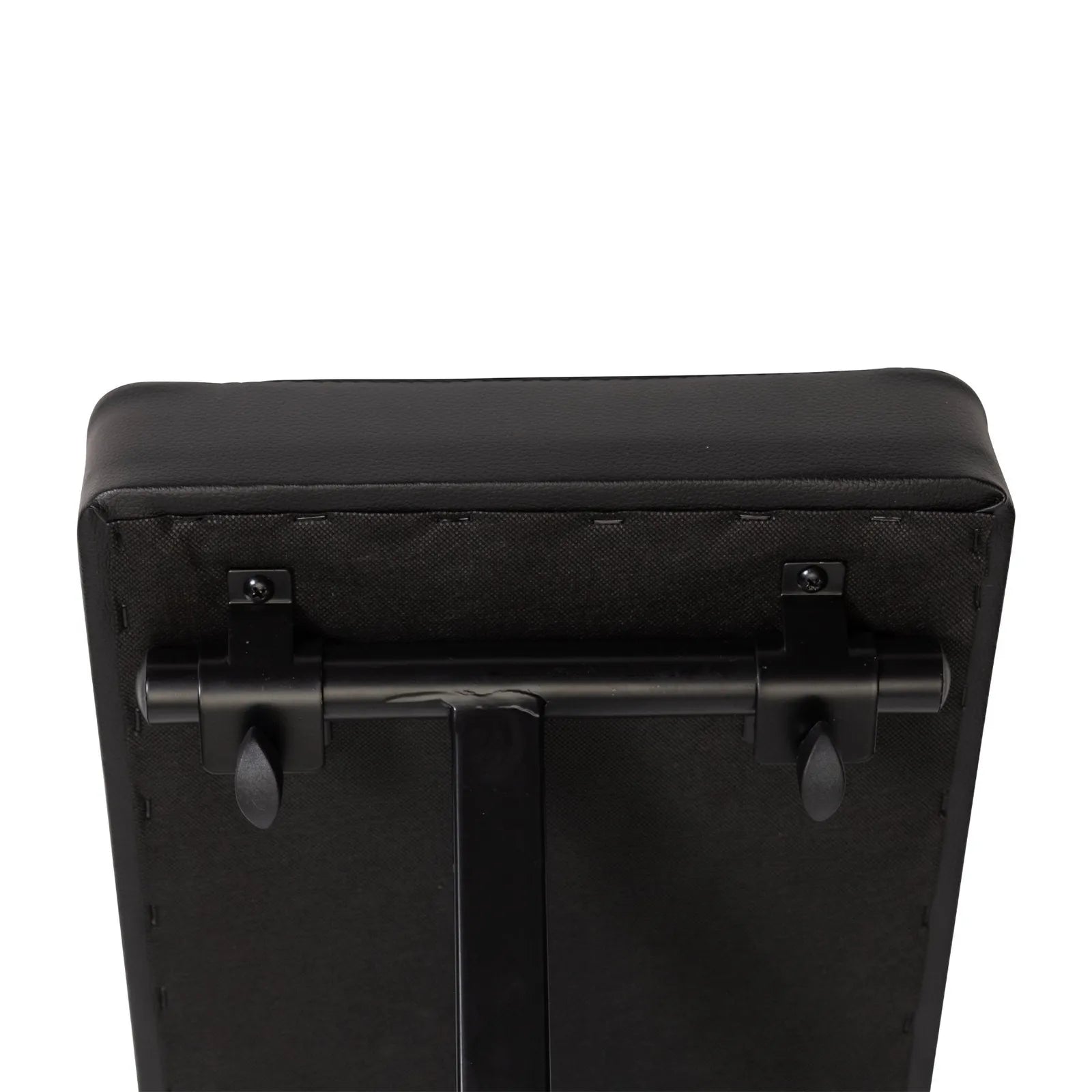Crown KB-017-BLK Large Folding Keyboard Bench Stool with Foam-Padded Seat — view 2