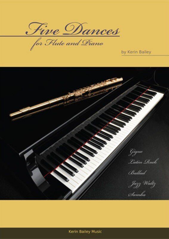 Bailey - Five Dances for Flute and Piano Book/CD