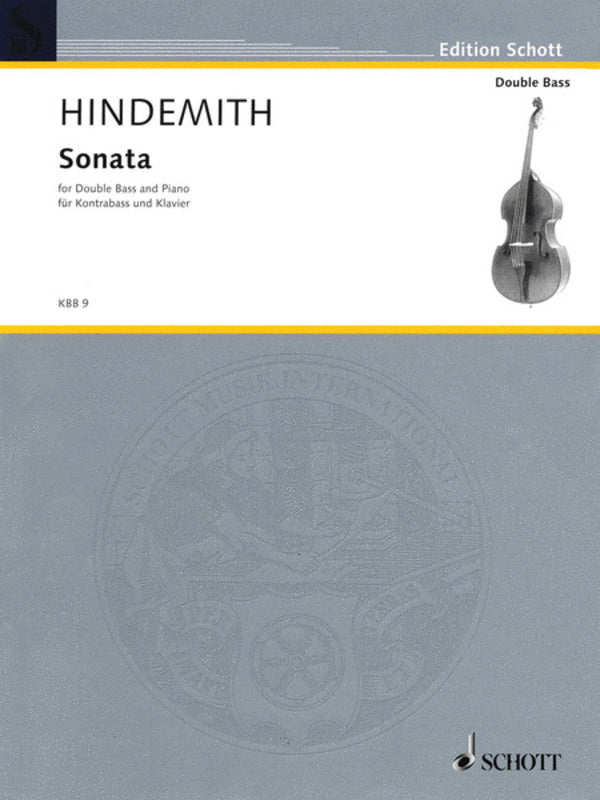 Sonata 1949 Double Bass/Piano Book