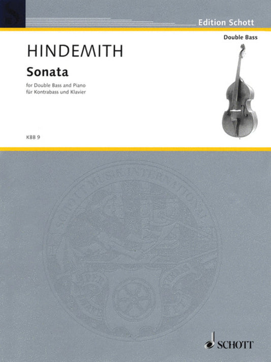 Sonata 1949 Double Bass/Piano Book
