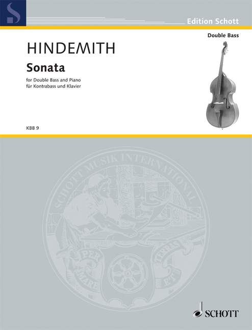 Sonata for Double Bass and Piano Sheet Music