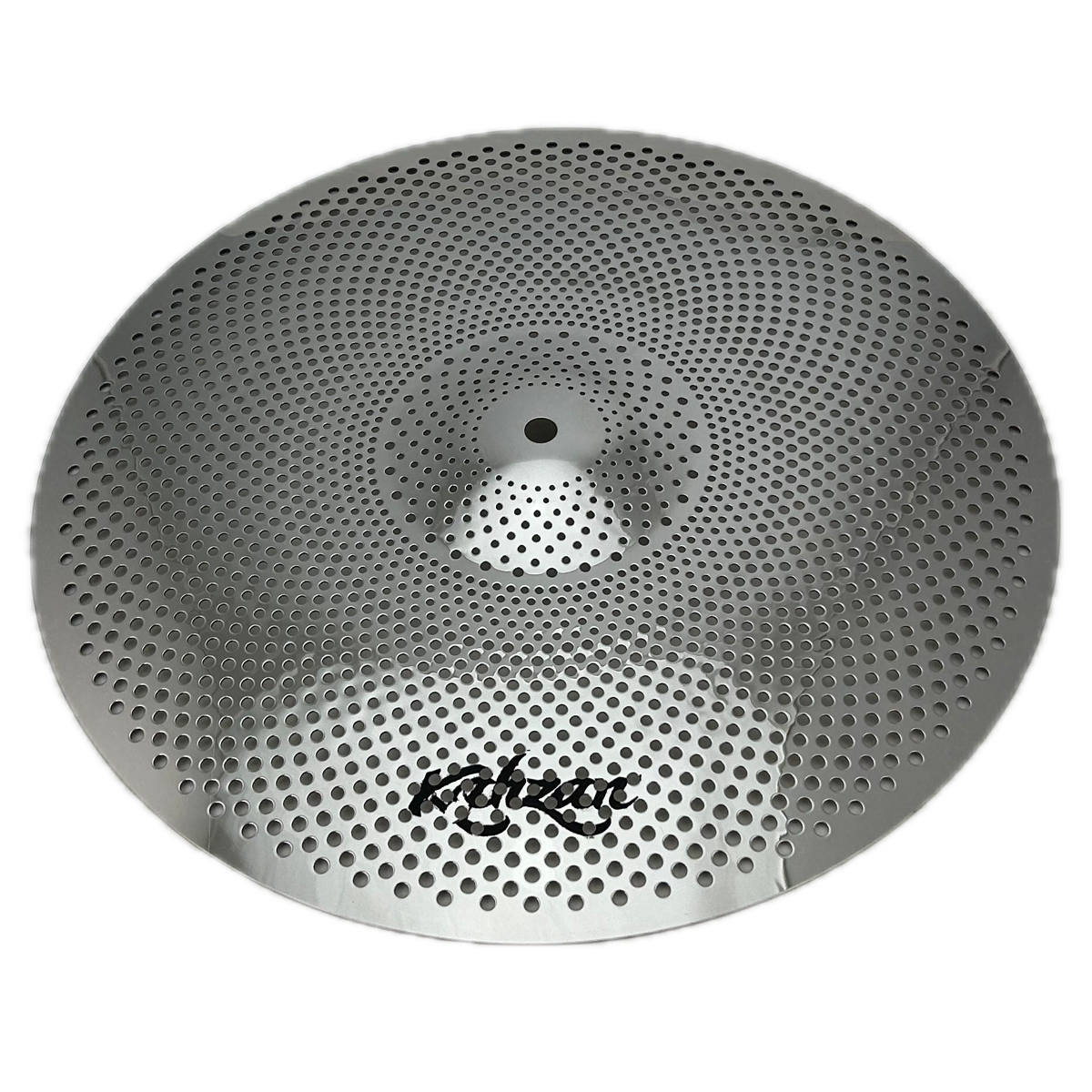 Kahzan Silent Series 16" Crash Cymbal - Handmade Stainless Steel, Reduced Volume for Practice and Performances