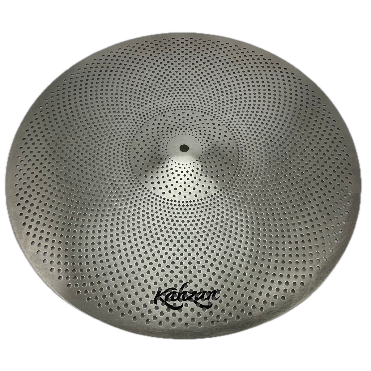 Kahzan Silent Series 20" Ride Cymbal - Handmade, Reduced Volume, Stainless Steel, Ideal for Practice and Noise-Sensitive Areas