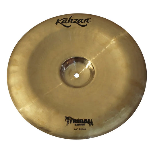 Kahzan Tribal Series 14" China Cymbal KC-TRIB-CH14 Handmade Bright Sound with Mid & Low Tones