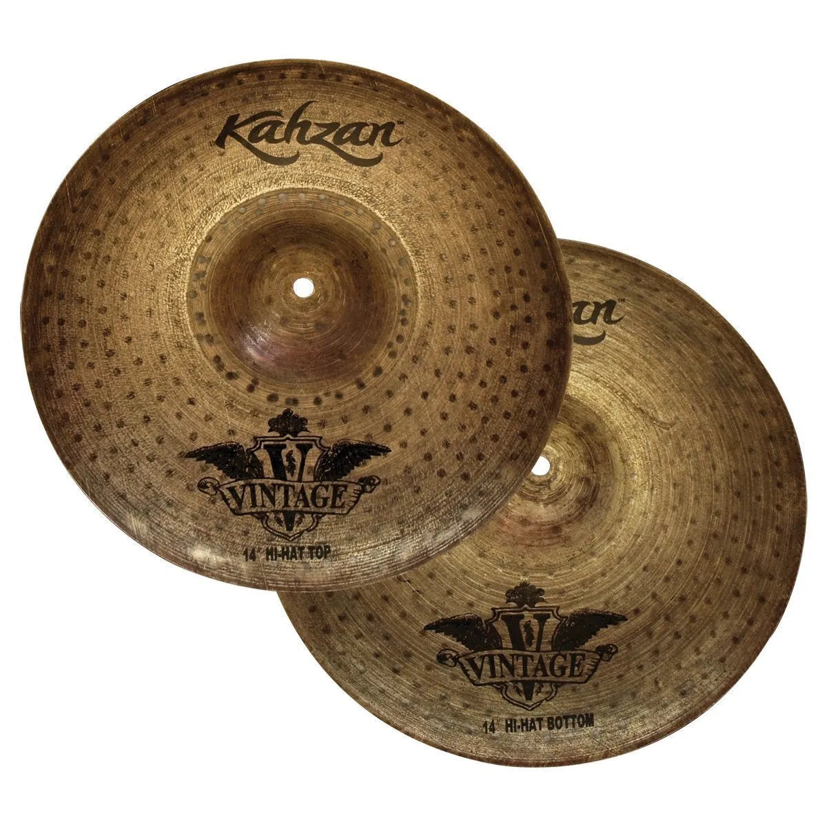 Kahzan Vintage Series 14" Hi-Hat Cymbals KC-VIN-14HH