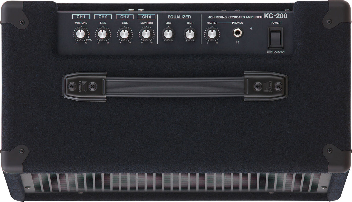 ROLAND KC-200 100W 4-Channel Keyboard Amplifier with 12" Speaker - High-Fidelity Sound & Versatile Connectivity — view 5
