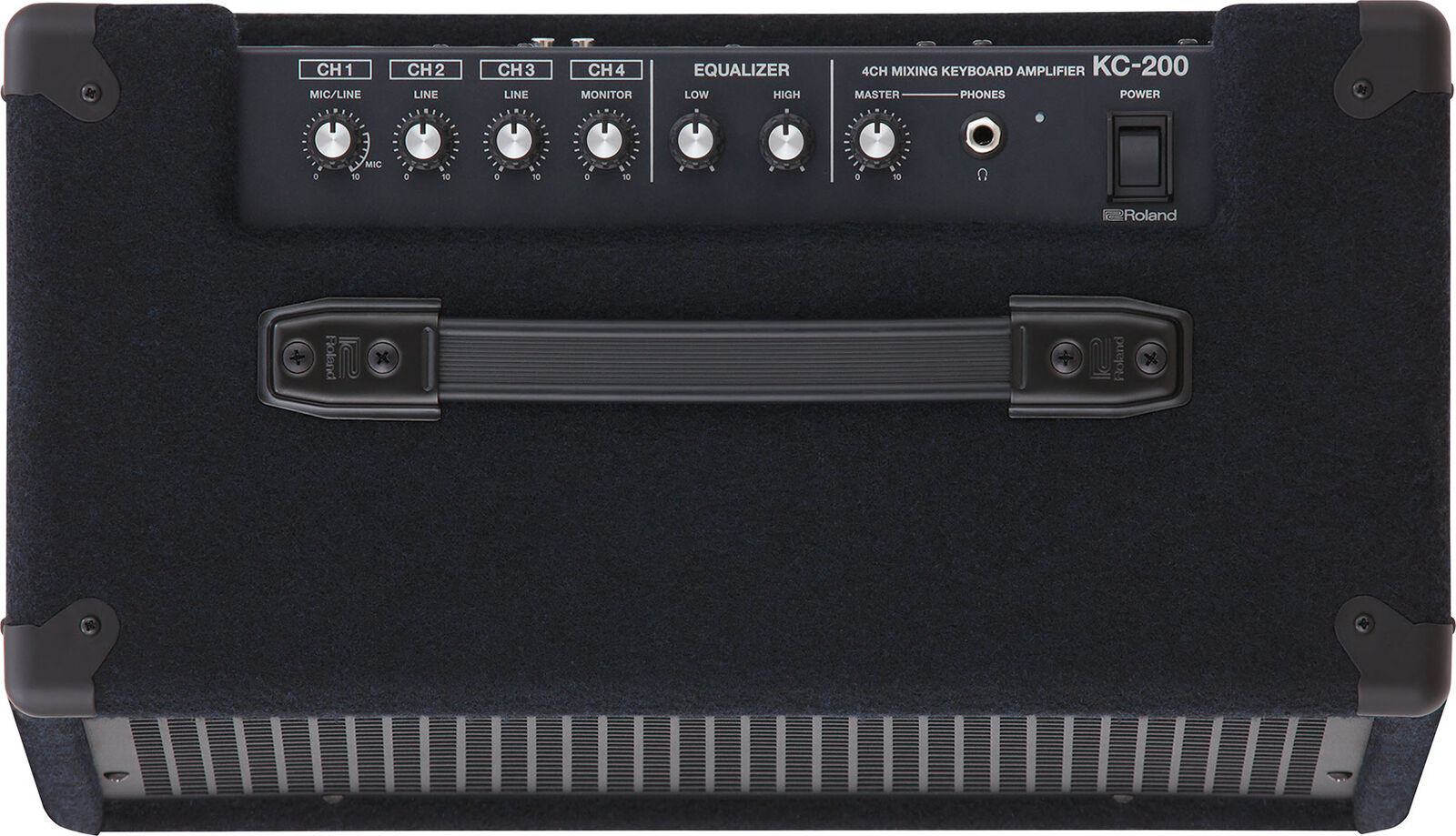 ROLAND KC-200 100W 4-Channel Keyboard Amplifier with 12" Speaker - High-Fidelity Sound & Versatile Connectivity — view 5