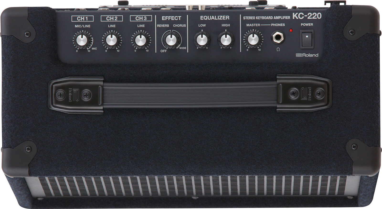 ROLAND KC-220 30W Battery Keyboard Amplifier - 3 Channel, 2x6" Speakers, High-Fidelity Sound, Versatile Connectivity — view 5
