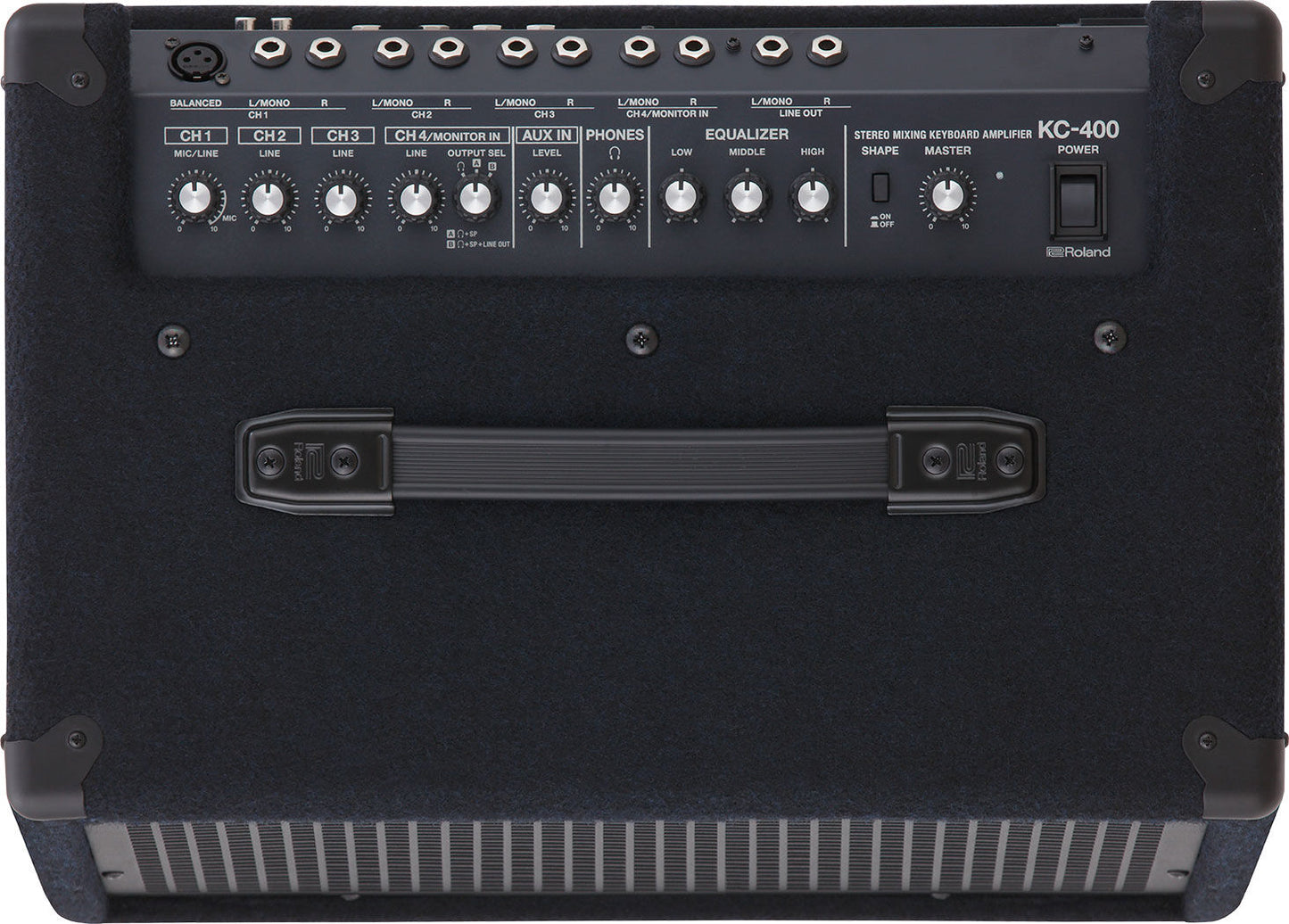 ROLAND KC-400 150W Mixing Keyboard Amplifier - 4 Channel Stereo 1x12 Speaker, High-Fidelity Sound, Versatile Connectivity — view 5