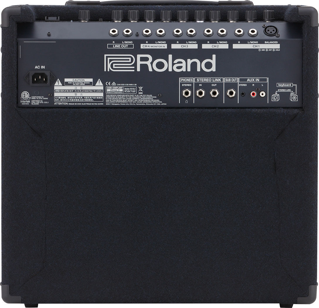 ROLAND KC-400 150W Mixing Keyboard Amplifier - 4 Channel Stereo 1x12 Speaker, High-Fidelity Sound, Versatile Connectivity — view 4