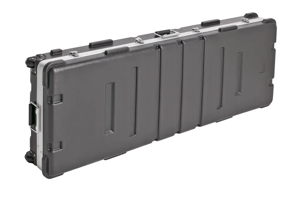 Xtreme 61-Key ABS Keyboard Case with Wheels and Aluminium Edges