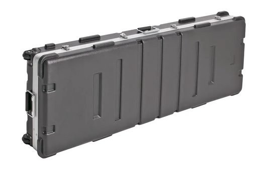 Xtreme 61-Key ABS Keyboard Case with Wheels and Aluminium Edges