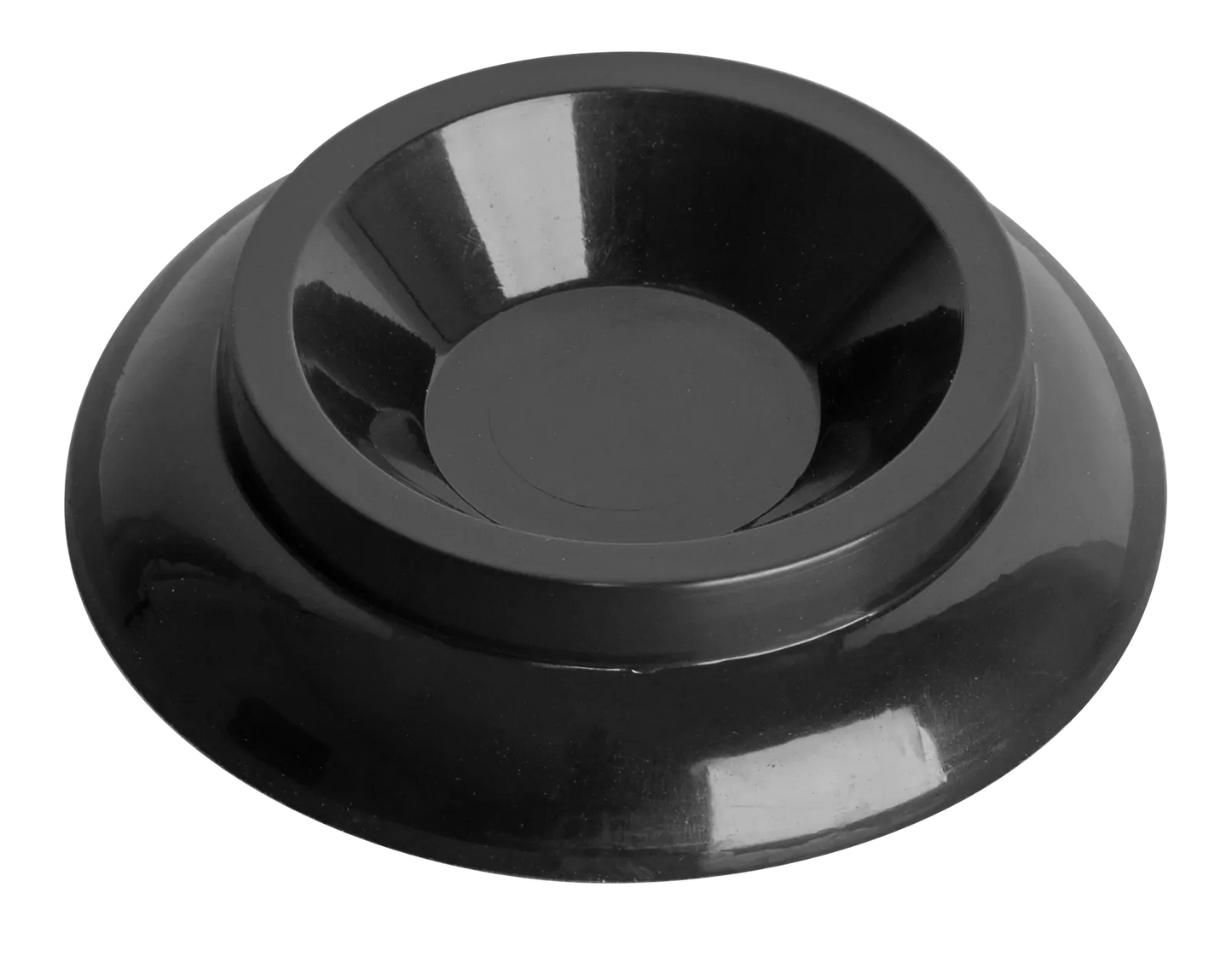 Hemingway Piano Castor Cups - 4 Pcs KC6B Black Plastic Floor Protectors — view 2