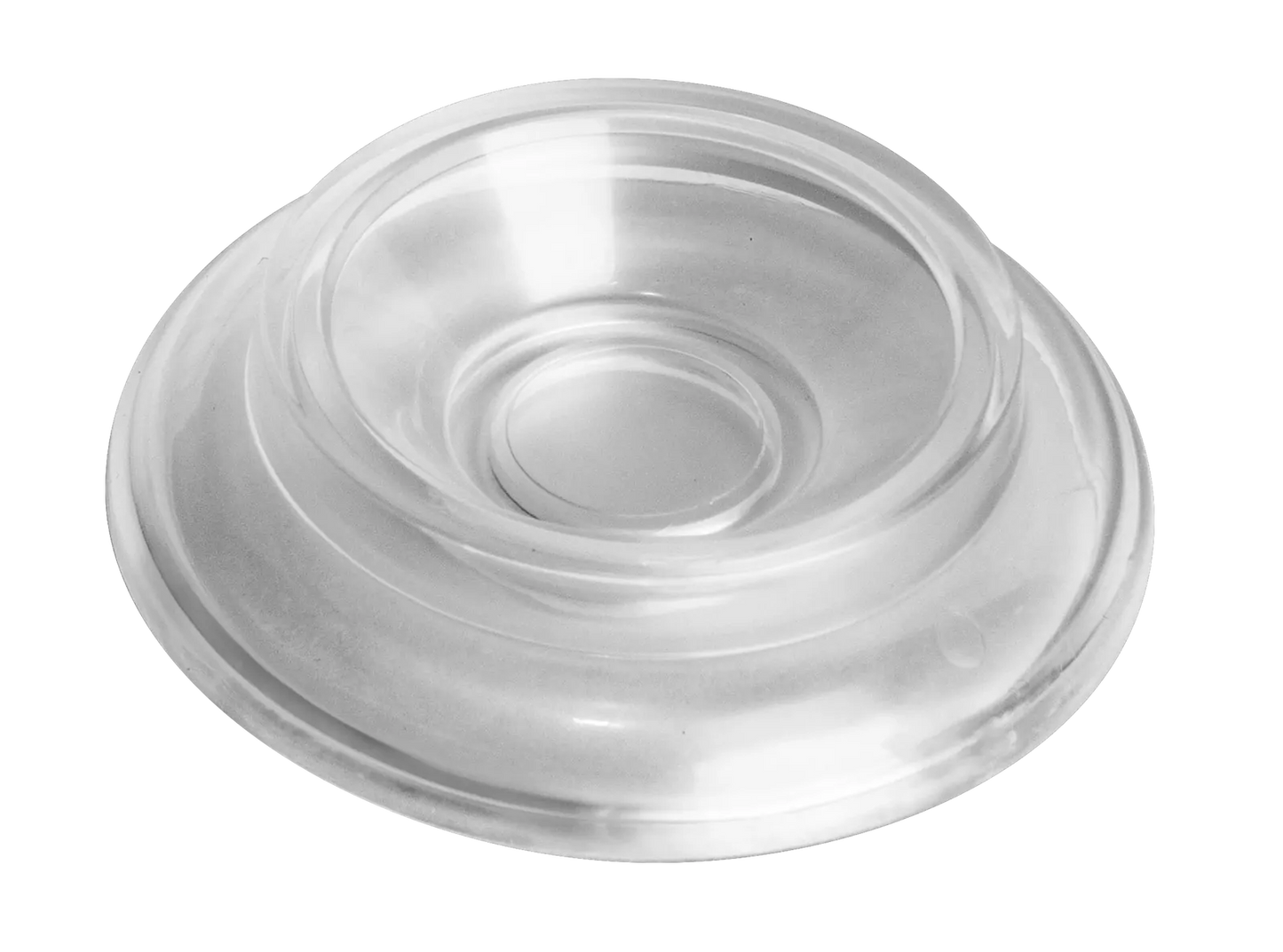 Hemingway Piano Castor Cups - 4 Pcs, Clear, Model KC6CL — view 2