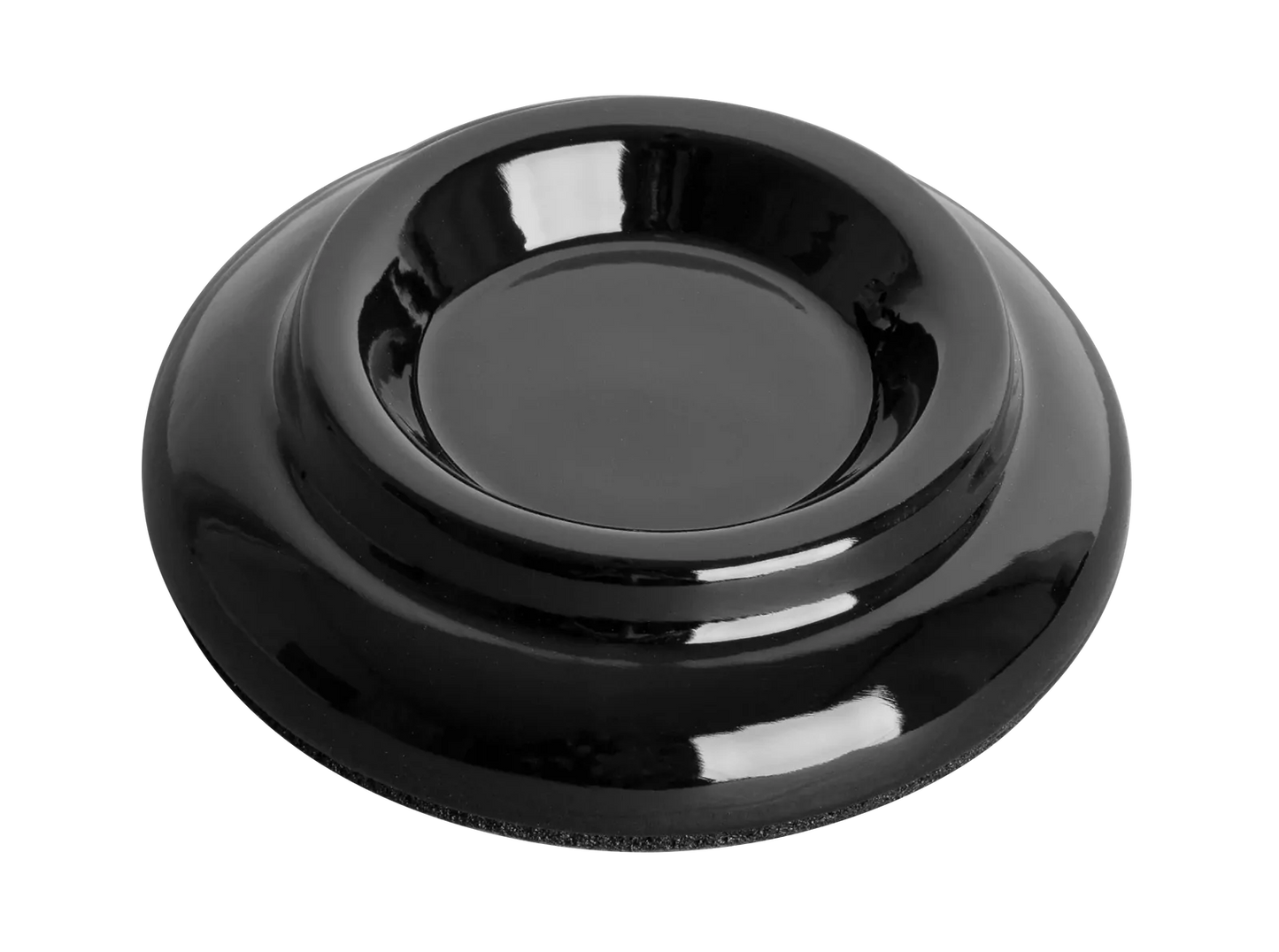 Hemingway Piano Castor Cups - 4 Pack KC7S Polished Ebony with Felt Bottom — view 2