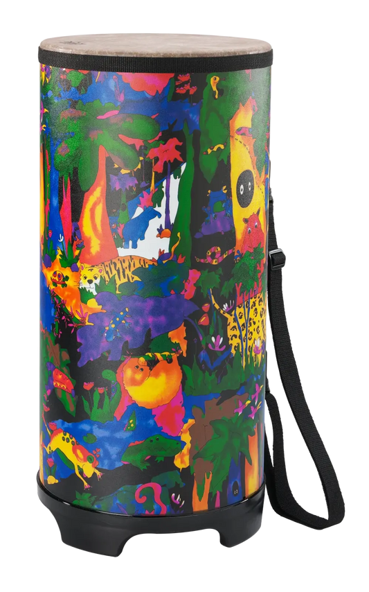 Remo 10 x 22 Inch Tubano Rainforest - Kids Percussion Drum
