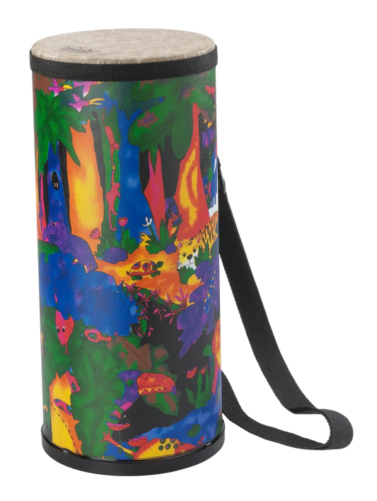 Remo 06 x 15 Inch Kids Konga Drum - Rainforest Finish, Kids Percussion