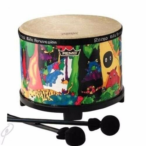 Remo Kids Percussion 10 Inch Floor Tom Fiberskyn 3 Head