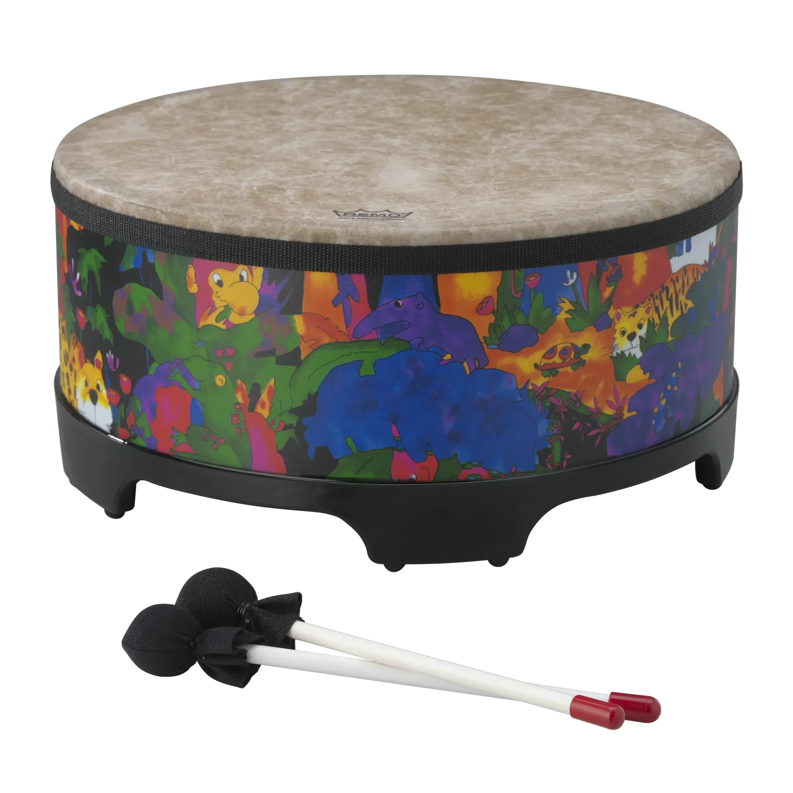 Remo Kids Percussion 16 X 08 Inch Gathering Drum - Rain Forest Finish