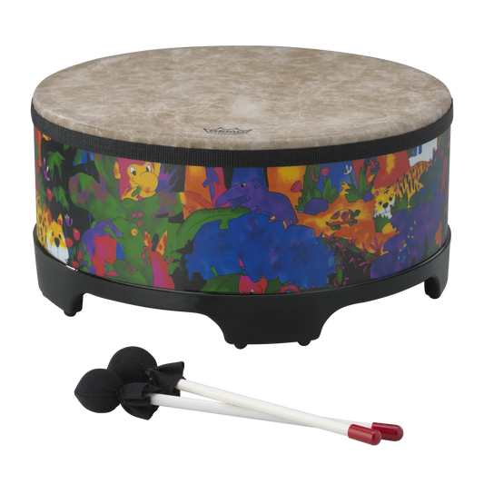 Remo Kids Percussion 16 X 08 Inch Gathering Drum - Rain Forest Finish