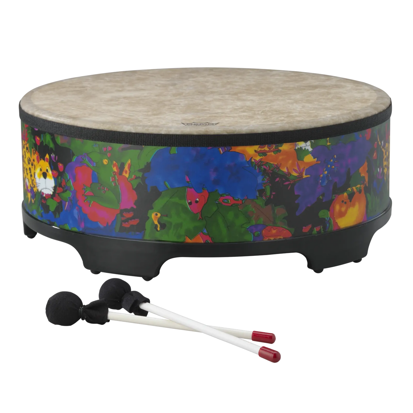 Remo Kids Percussion 22 X 7.5 Inch Gathering Drum - Rain Forest Finish