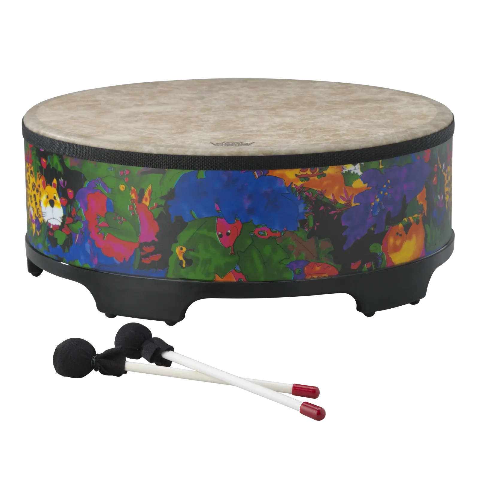 Remo Kids Percussion 22 X 7.5 Inch Gathering Drum - Rain Forest Finish
