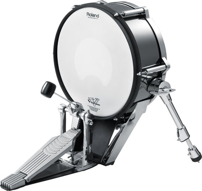 ROLAND KD-140-BC V-Kick Trigger Pad - 14" Black Chrome Bass Drum Pad with Solid Metal Frame for Natural Feel — view 2