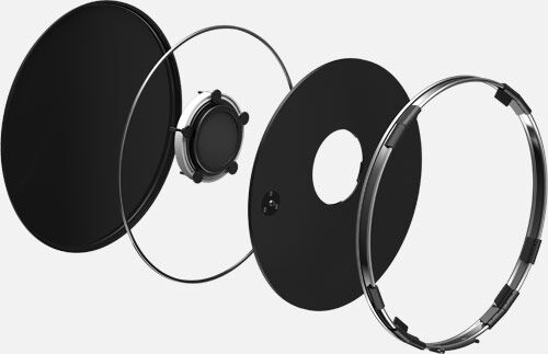ROLAND KD-A22 Kick Drum Converter for 22-Inch Acoustic Bass Drum - Enhance Your V-Drums Experience with Authentic Feel and Performance