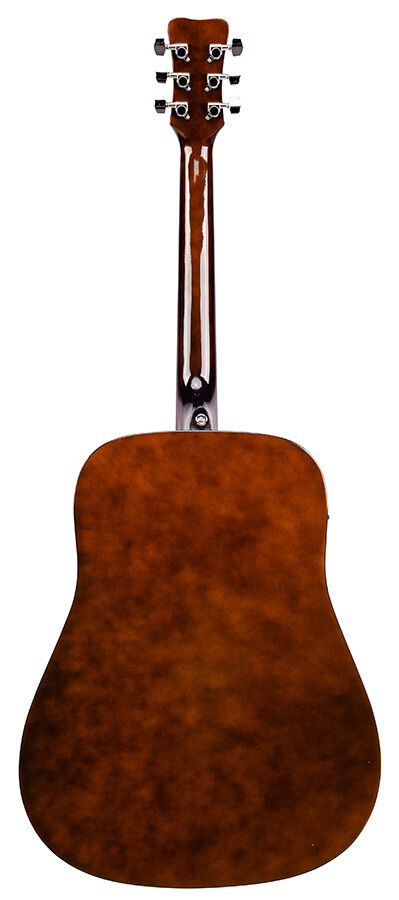 Kohala KG100 Series Dreadnought Acoustic/Electric Guitar with Gig Bag - Natural Finish — view 2