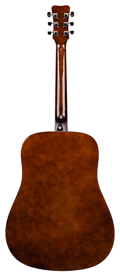 Kohala KG100 Series Dreadnought Acoustic Guitar with Gig Bag, Natural Finish — view 2