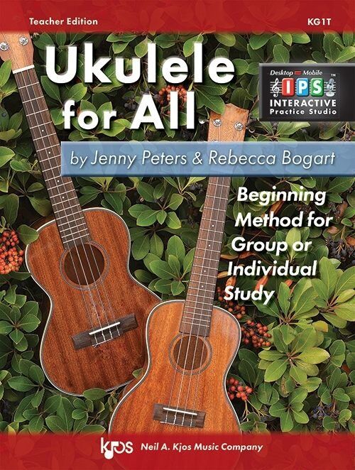 Ukulele for All Teacher Edition - Comprehensive Guide with Video Lessons, Chord Diagrams, and Teaching Strategies for Classroom or Private Instruction