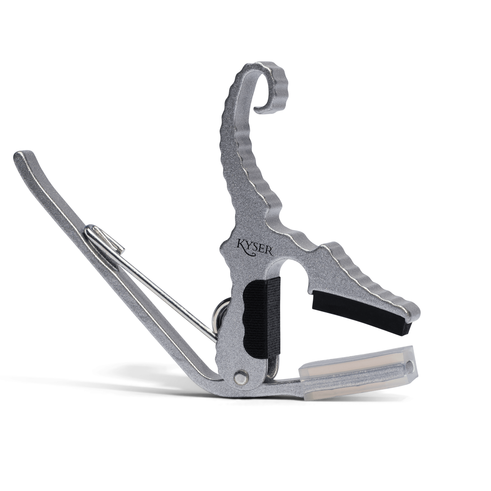 Kyser Short-Cut Partial Guitar Capo (Silver)