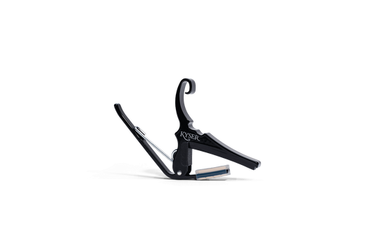 Kyser Quick-Change Capo for 6 String Acoustic Guitars (Black)