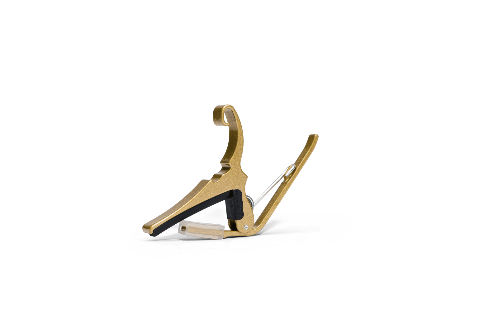 Kyser Quick-Change Capo for 6 String Acoustic Guitars (Gold) — view 2