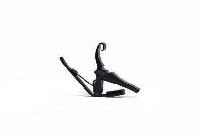 Kyser Quick-Change Low Tension Capo for 6 String Acoustic Guitars (Matt Black)