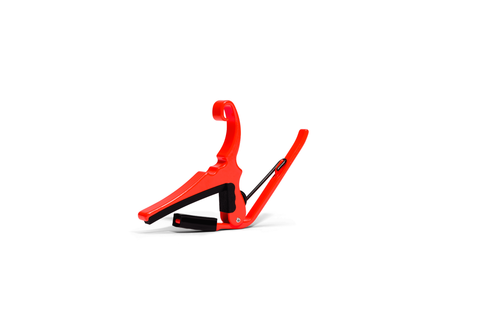 Kyser Quick-Change Capo for 6 String Acoustic Guitars Neon (Orange) — view 2