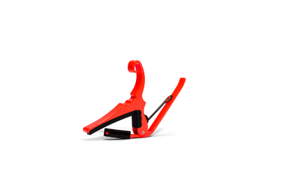 Kyser Quick-Change Capo for 6 String Acoustic Guitars Neon (Orange) — view 2