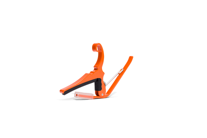 Kyser Quick-Change Capo for 6 String Acoustic Guitars (Orange Blaze) — view 2