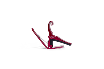 Kyser Quick-Change Capo for 6 String Acoustic Guitars (Red Ruby)