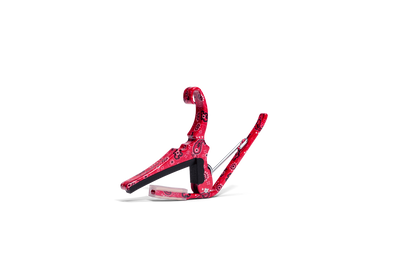 Kyser Quick-Change Capo for 6 String Acoustic Guitars (Red Bandana) — view 2