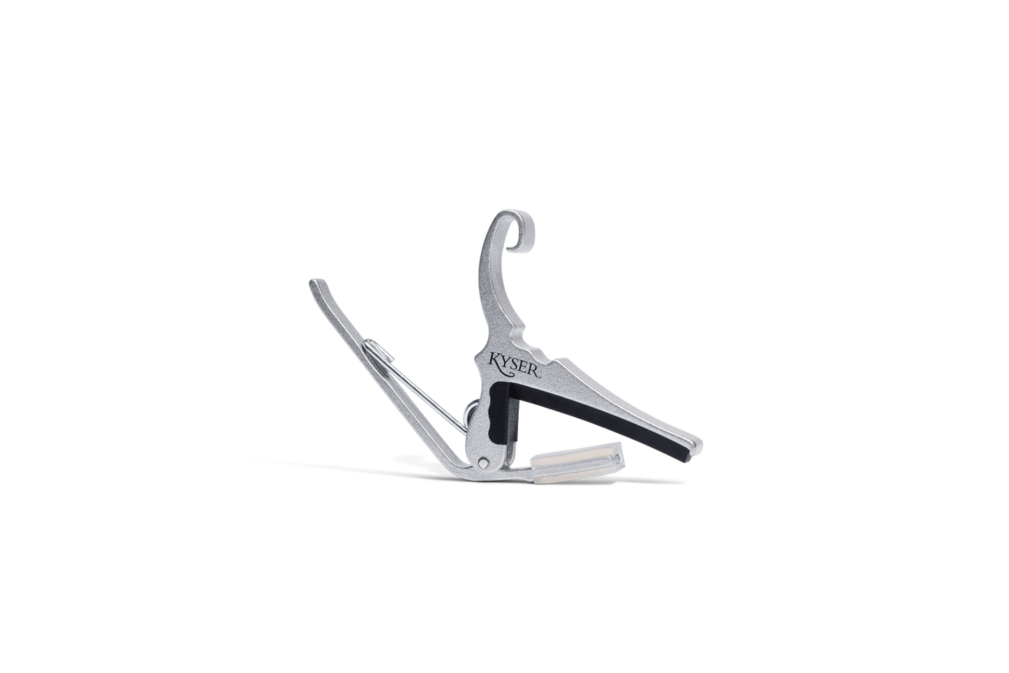 Kyser Quick-Change Capo for 6 String Acoustic Guitars (Silver)
