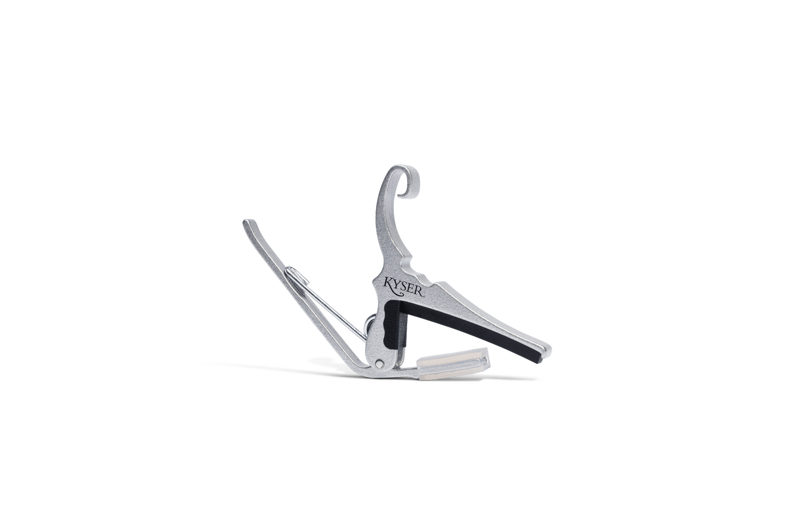Kyser Quick-Change Capo for 6 String Acoustic Guitars (Silver)