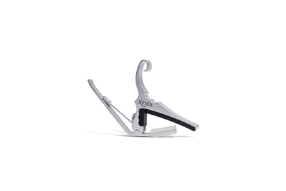 Kyser Quick-Change Capo for 6 String Acoustic Guitars (Silver)