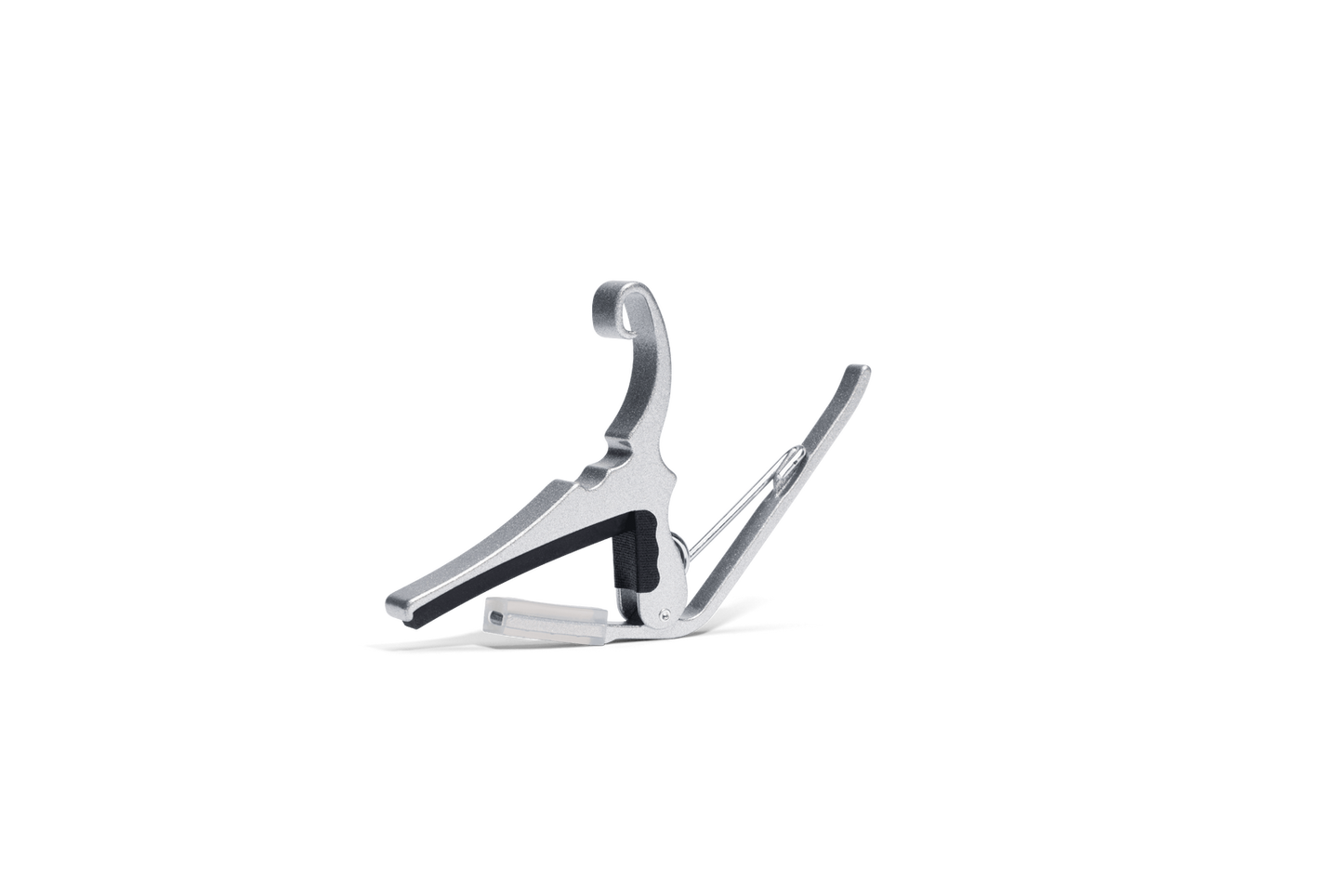Kyser Quick-Change Capo for 6 String Acoustic Guitars (Silver) — view 2